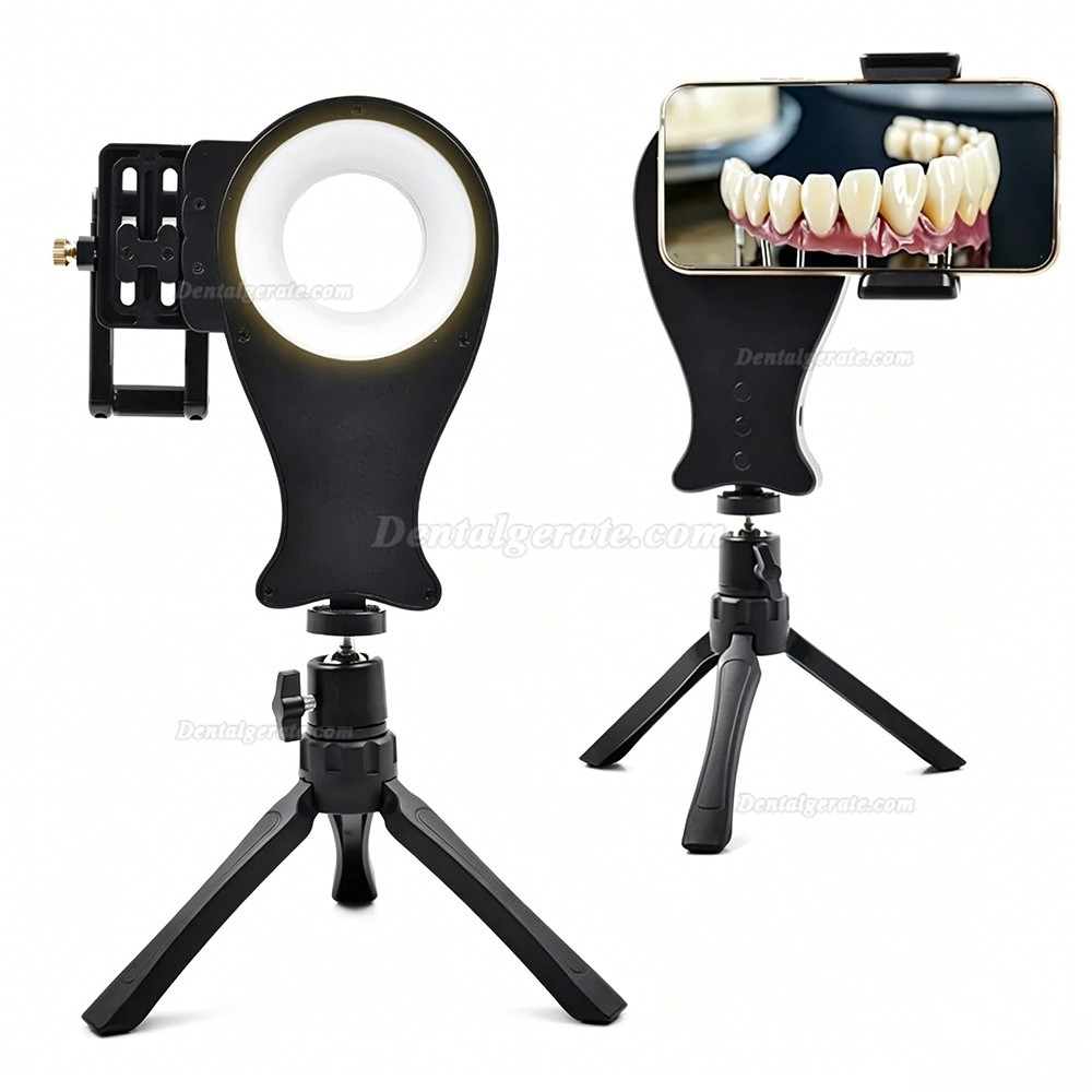 LED-Ringleuchten f&uuml;r Dentalfotografie mit 3 Farbtemperaturmodi